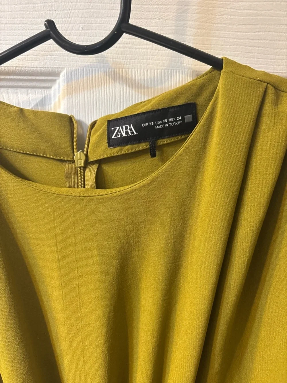 Zara Olive Cutout Maxi Dress with Ring Detail - Picture 5 of 7